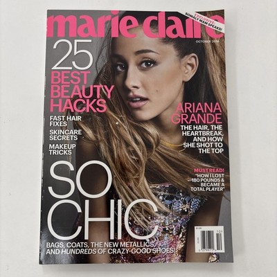 ARIANA GRANDE USA MARIE CLAIRE MAGAZINE OCTOBER 2014 Very Good Condition
