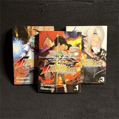 The King Of Fighters Manga Lot Volumes 1-3 Kyoutarou Azuma