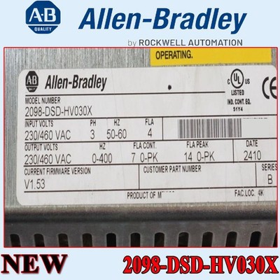 2098-DSD-HV030X AB Ultra 3000 3kW Servo Drive #CGPL