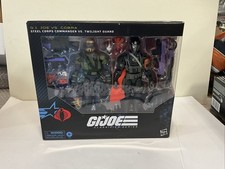 G.I Joe Classified Series Steel Corps Commander VS Twilight Guard 6 2Pk SEALED