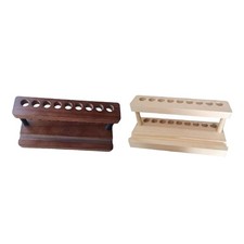 Wooden Pen Display Stand Organizer Decoration Multifunctional Stylish 9 Slots