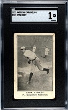 1922 American Caramel Co. Series of 120 (E121) Eppa Rixey SGC 1