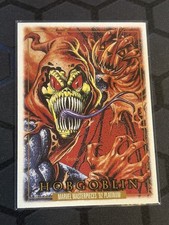 2024 SkyBox Marvel Masterpieces 92 Platinum Hobgoblin #33 Leather