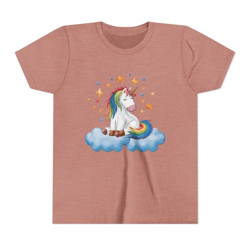 Rainbow Unicorn Kids Tee, Magical T-Shirt for Children, Fun All-Year-Use, Cute - Picture 13 of 21