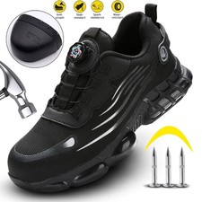Men Women Safety Trainers Safety Shoes Steel Toe Cap Trainers Work Shoes UK