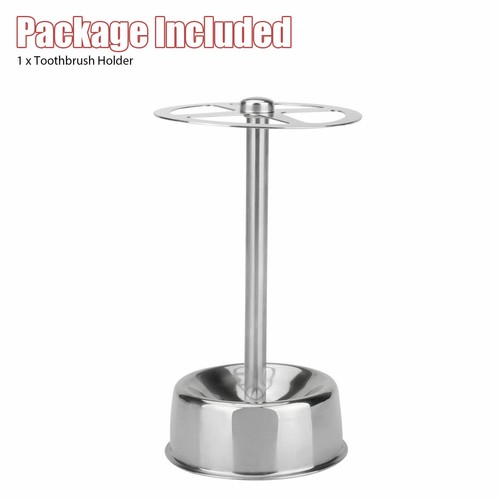 Stainless Steel Bathroom Toothbrush Toothpaste Storage Holder Bathroom Stand - Picture 15 of 15