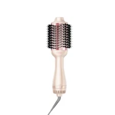 TYMO Volumizer Hot Air Brush Hair Dryer - Champagne Pink - 1200 Watt