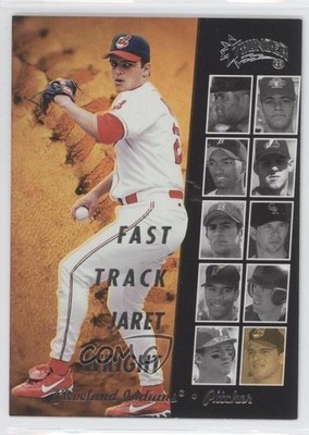 1998 Skybox Circa Thunder Fast Track Jaret Wright #10FT 1b5