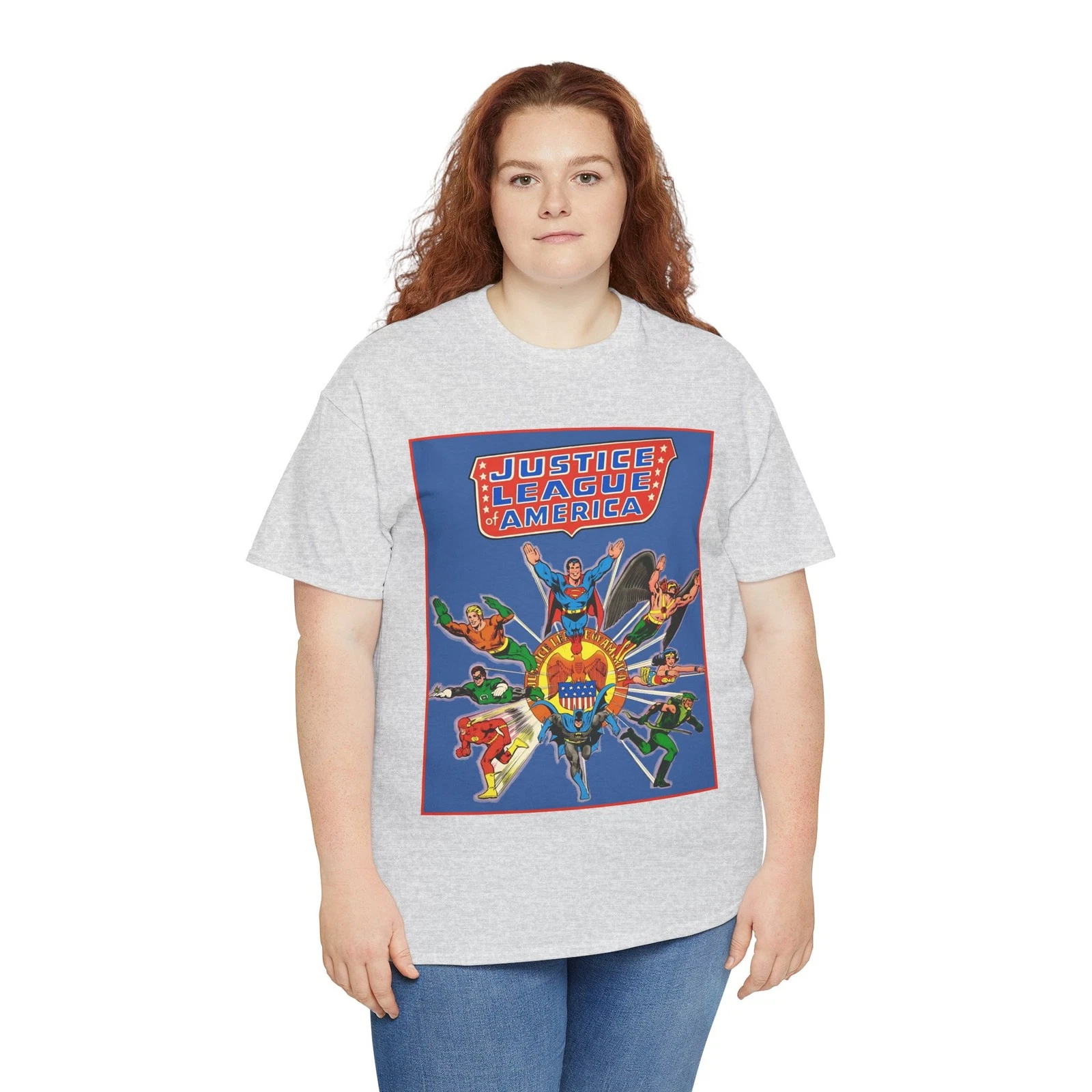 Justice League Treasury Edition T-Shirt - Superman, Batman, Flash - DC Comics