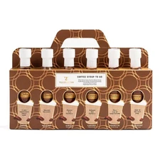 Premium Coffee Syrup Gift - Set 6 x 75ml Assorted Flavoured Syrup For Coffee ...