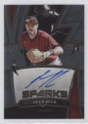 2022 Panini Select Sparks Signatures 44/199 Seth Beer #SS-SE Rookie Auto RC v1x