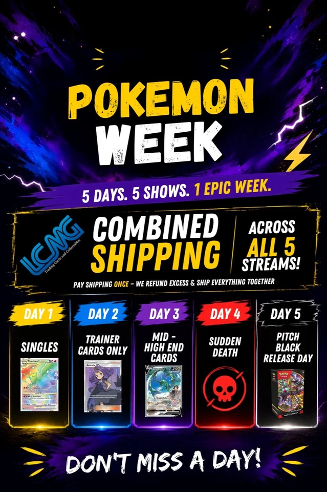 DAY 4 POKEMON WEEK SUDDEN DEATH SINGLES