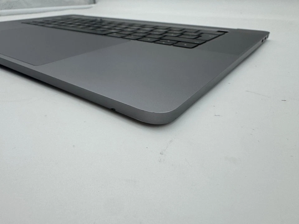 Macbook Pro 15" 2018 2019 A1990 QWERTZ Topcase Trackpad Tastatur Grau #T977 - Bild 3 von 4