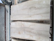 3 St. Eschenholz, Eschenholzbohlen, Kernesche,Drechselholz,Basteln,62 cm x 46 mm