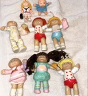 1984 Cabbage Patch Kids Poseable dolls figures Vintage Lot PVC 4" CPK Mini