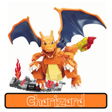 Official Pok mon Charizard Building Blocks Set 273Pcs Creative DIY Fun Toy NEW