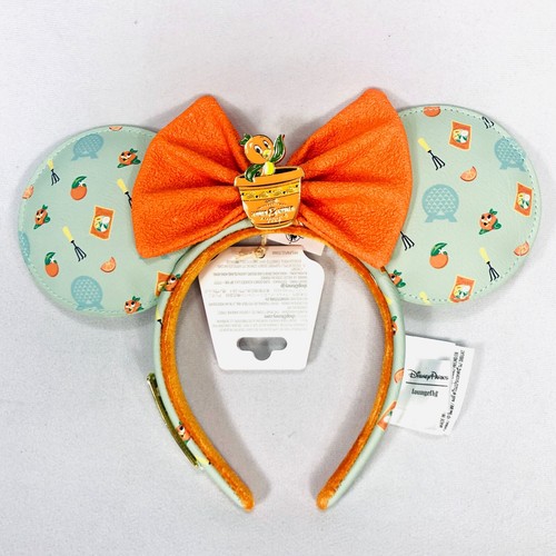 2024 Disney Parks Loungefly Epcot Flower Garden Orange Bird Minnie Ear Headband