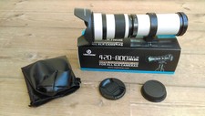 Pentax K DSLR Fit 420-800mm Super Telephoto Zoom Lens for K5, K50, K70, K500, K1