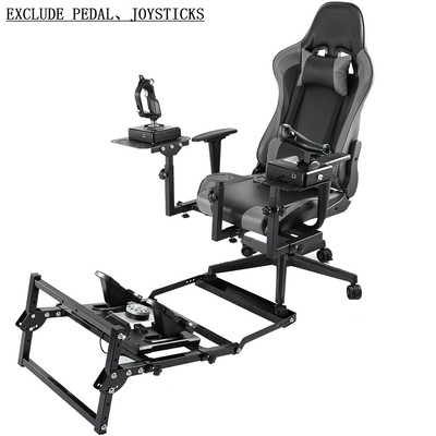 Minneer Race Sim Seat W/Pedal Mount Fit LogitechX52,No Flight Simulator Controls
