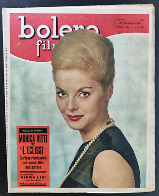 BOLERO FILM 760/1961 VIRNA LISI-MONICA VITTI-ROSELLA FALK-SYLVA KOSCINA-SENTIERI