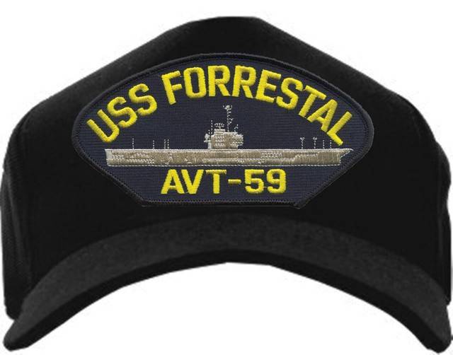 uss forrestal ball cap