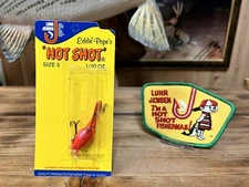 Vintage Eddie Pope Luhr Jensen Hot Shot M5 Color 533 Steelhead Fishing Lure