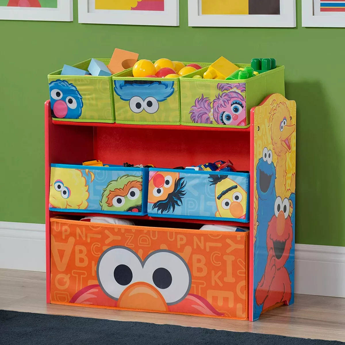 Elmo best sale toy box