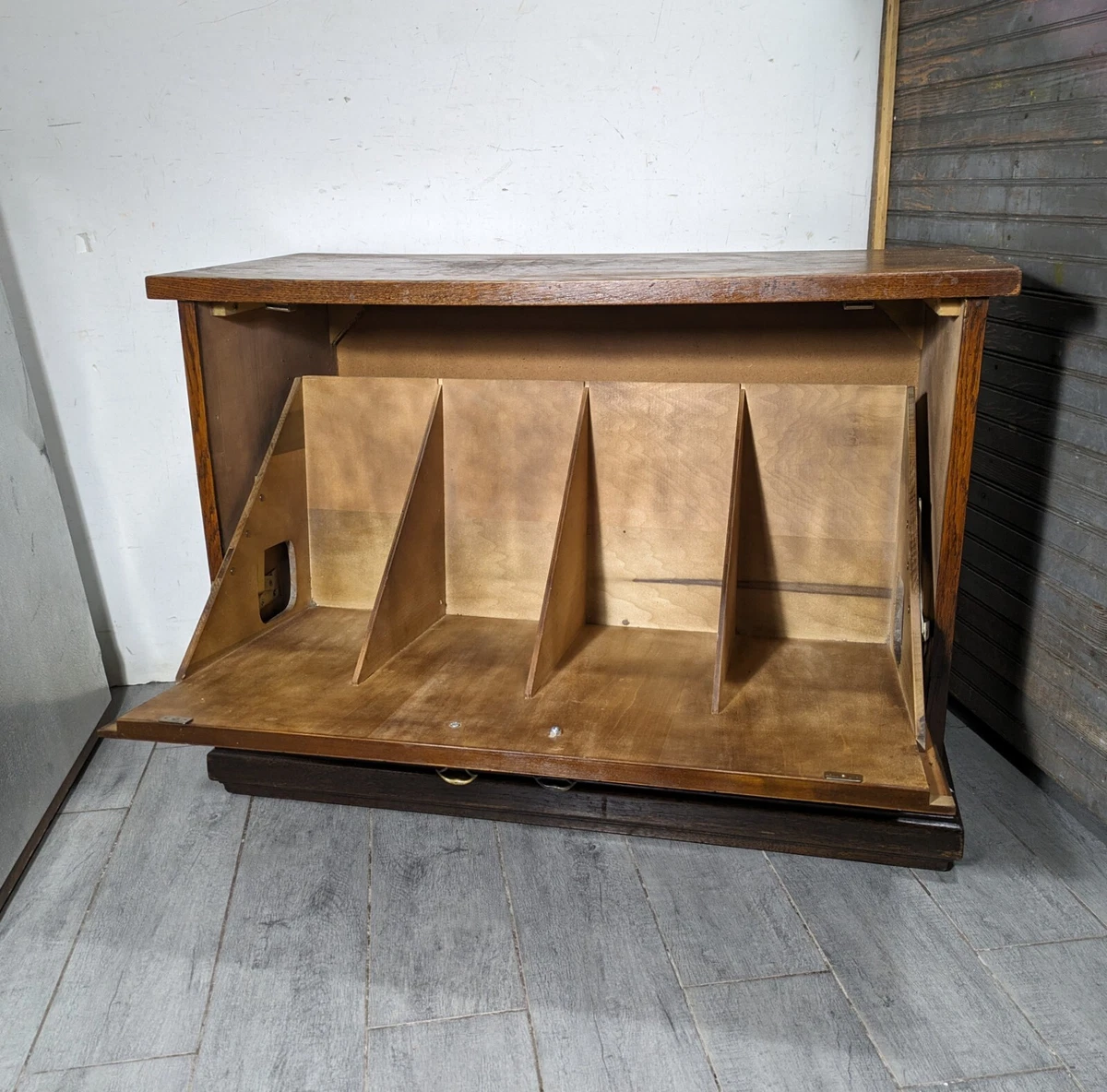 Vintage lane record cabinet deals
