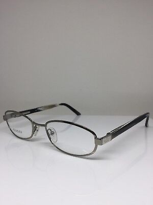 New Vintage Gucci GG 1372 Eyeglasses Gucci 1372 C. E8X Shiny Silver  52-19-135mm | eBay