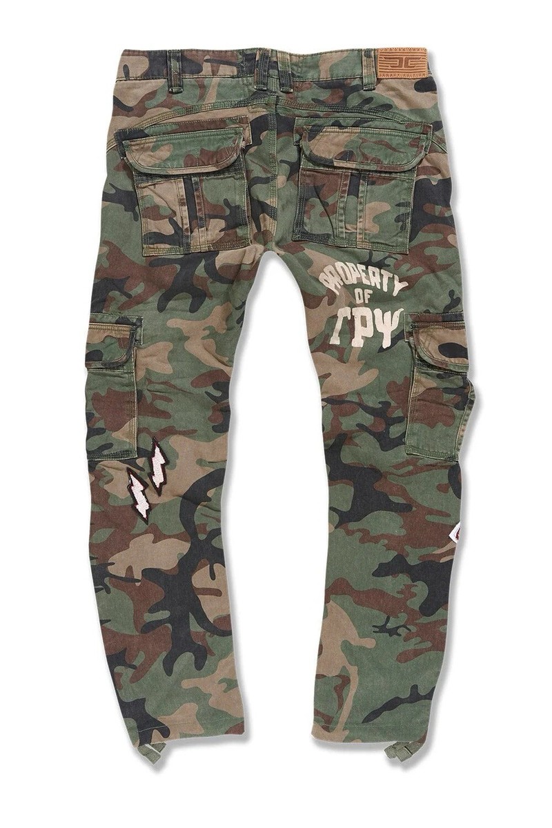 Jordan Craig Xavier-Battalion Cargo Pants (Vintage Camo)- SA591662