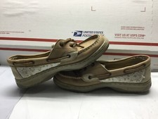 Sperry Top Sliders Shoe Womens Size 5 M Bluefish 2 Eye Dock Boat Loafer