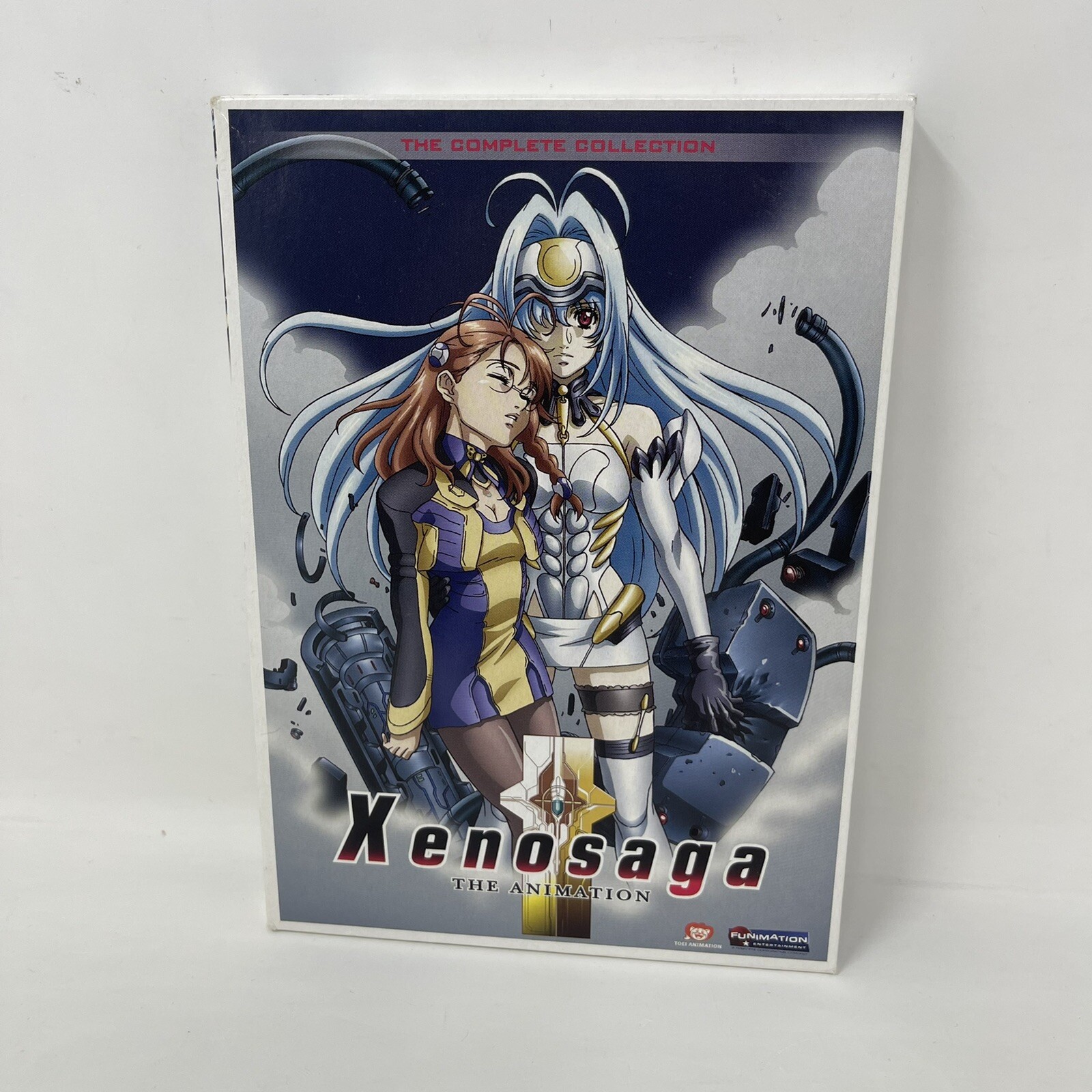 Xenosaga Complete Box Set Dvd 08 3 Disc Set For Sale Online Ebay