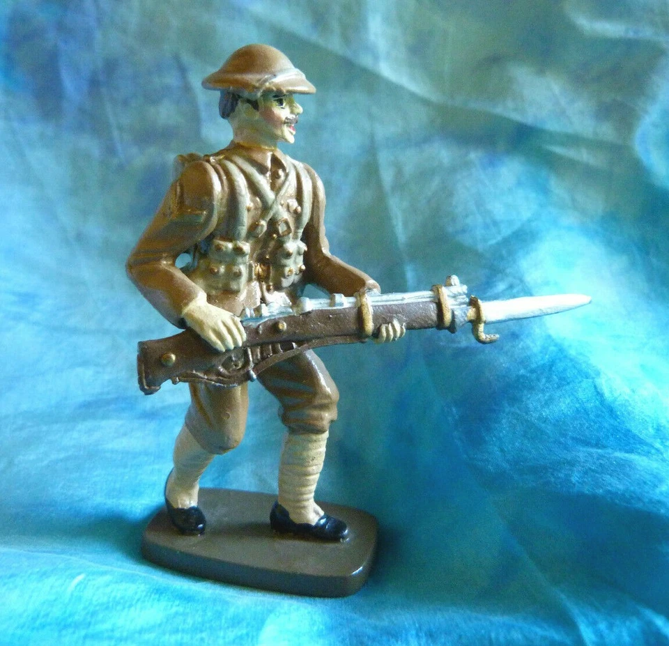 Soldat de plomb CBG Hachette - Soldat anglais 1e guerre mondiale - Lead soldier - Photo 1/1