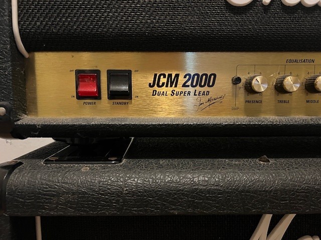 Marshall JCM 2000 DSL50 & Marshall JCM 900 Lead 1936 Cabinet (Half