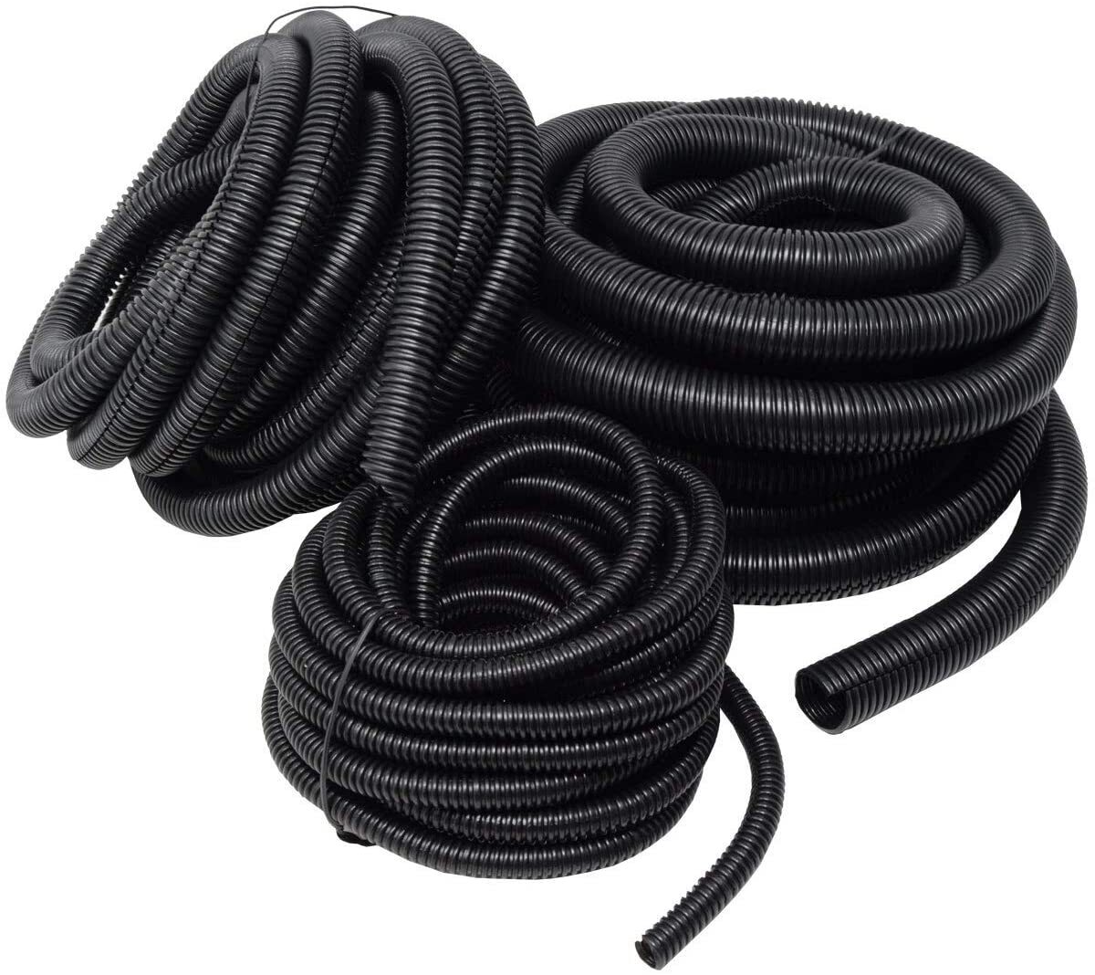 PET Cable Sleeving 1/4 Inch Braided Split Wire Loom Wire Insulation ...
