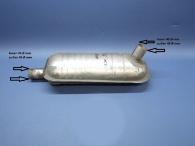 Schalldämpfer  Rekord C   Commodore A  1,9 HL   2,2  2,5 L    08 52 105