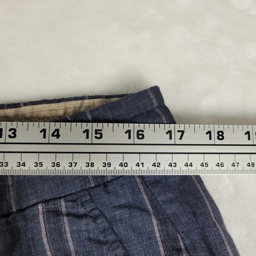 Kidoriman Pants Men's XXL Blue Strip Elastic Waist Japanese Streetwear Casual - Picture 2 of 11