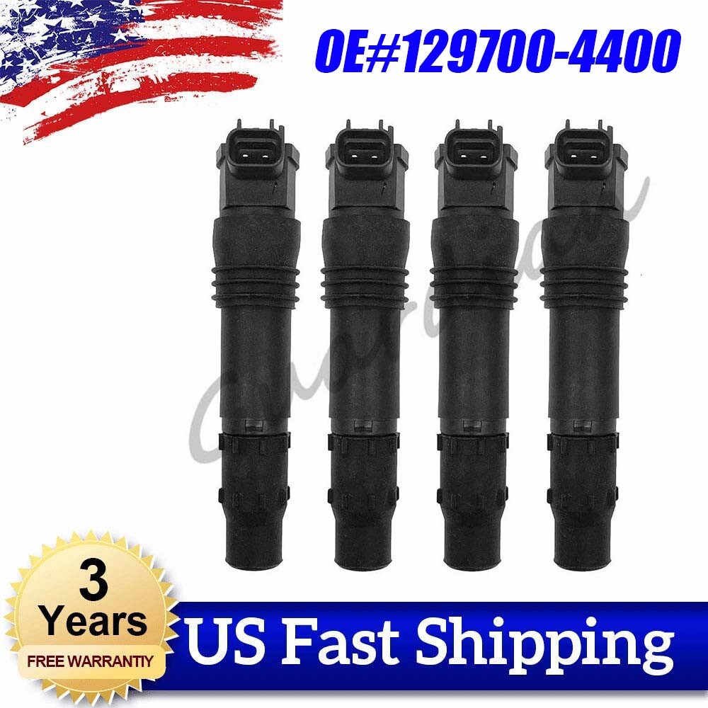 4x Ignition Coil 129700-4400 For Suzuki GSX1300RZ Hayabusa