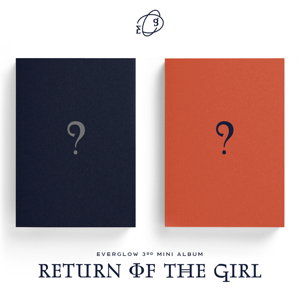 EVERGLOW Return of the girl 3rd Mini Album CD+Photobook+Photocard+