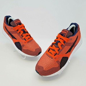 Puma Womens Xs500 Woven Splatter Vermillion Orange/Peacoat Shoe Sz 8.5  360837 02 | eBay
