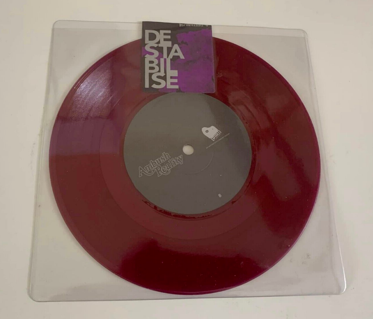 Enter Shikari – Destabilise 7"" Purple Coloured Vinyl 2011