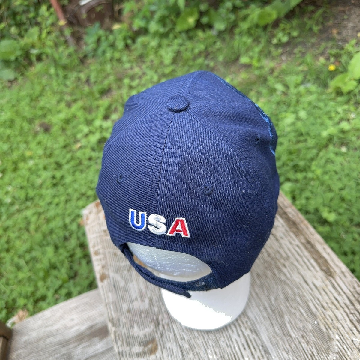 QIFLY Lettera Baseball Classico Lavato Adulti Bandiera Americana Cappelli Da Baseball, Cappelli Da Baseball, Cappelli In Pile, Nero , Taglia Unica