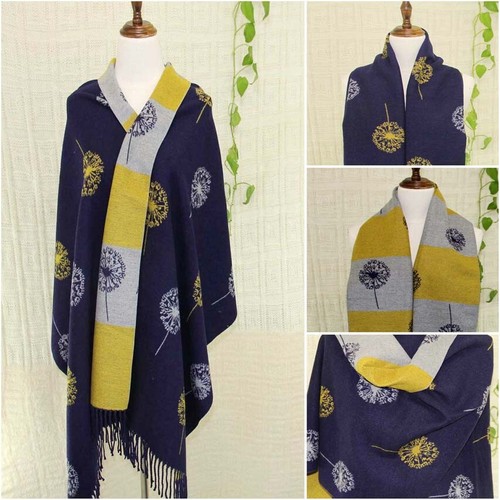 Sale New Colorful Man's Woman's Vintage Paisley Flower Cashmere Wool Scarf 963 - Picture 3 of 12