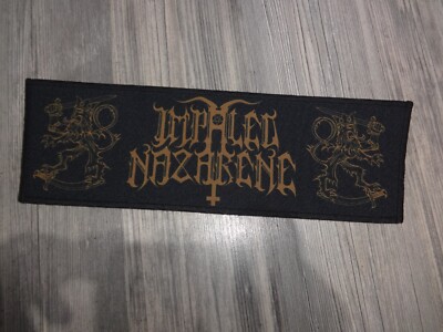 Impaled Nazarene Back Patch Back Strip Black Metal Nunslaughter
