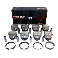 Speed Pro FMP H618CP Small Block 350 3.5cc Domed Pistons + Cast Rings Kit STD