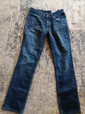 Lee Dungarees Youth Denim Blue Mid Rise 5 Pocket Skinny Jeans Size 16 Regular