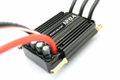 Flycolor Brushless ESC Speed Control Support 2-6S Lipo BEC 5.5V/5A for RC Boat