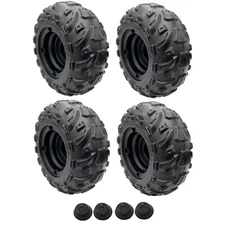 (4) Genuine Power Wheels 3900-5904 3900-5903 Dune Racer Wheels W/ Retainers