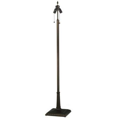 Meyda Lighting 58.5'H Mission 2 Lt Floor Base - 18817