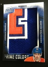 2013-14 PANINI PRIME HOCKEY JORDAN EBERLE PRIME 4 COLOR PATCH 40/54 ISLANDERS